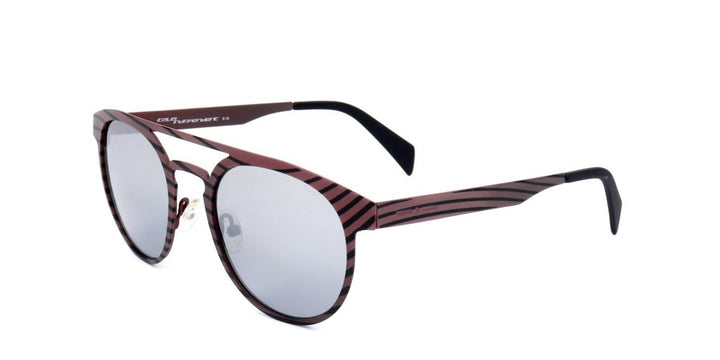 Italia Independent Unisex-Erwachsene 0020T-WOD-057 Sonnenbrille, Grau (Gris), 51.0
