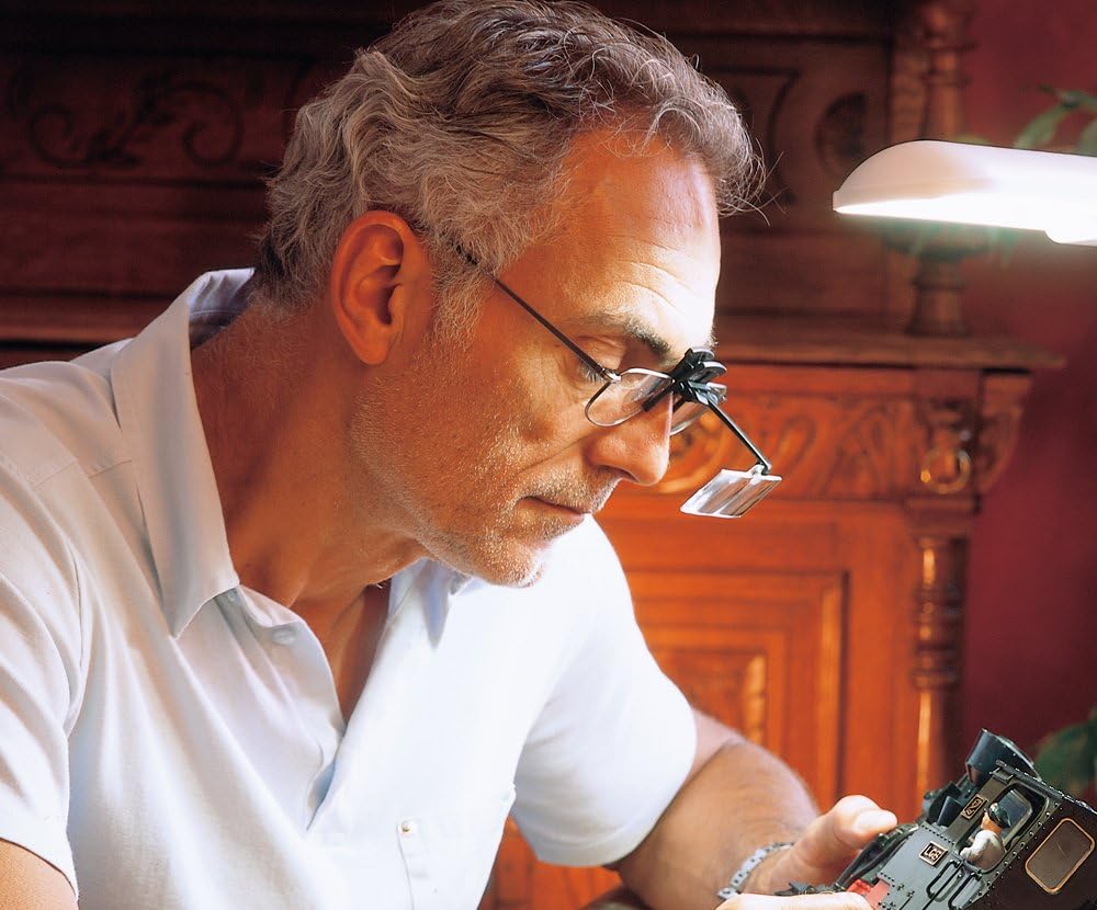 Eschenbach Lupe laboCLIP, 1.7X,