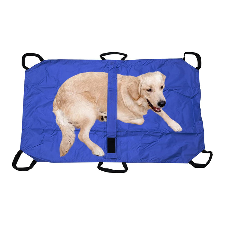 Hundetrage | Kleintiertransporttrage - Klappbare Tierliege Mit Sicherheitsgurtsystem Für Welpen Kani