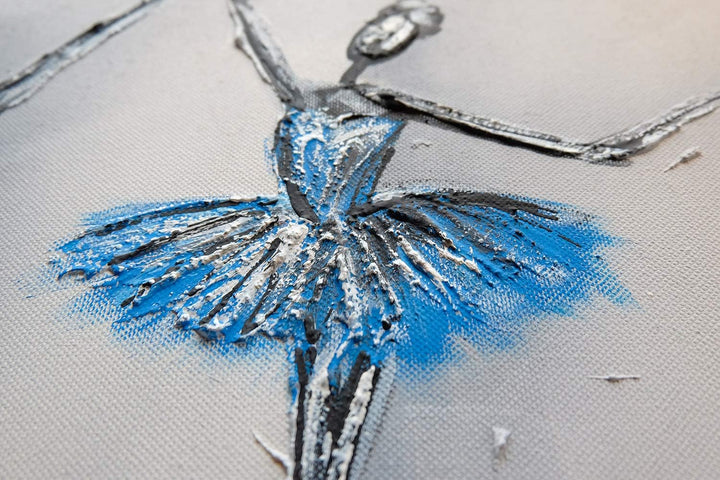 Monica Mirafiori I 100% HANDGEMALT I Gemälde Dancing 100x50cm | Gemälde Handgemalt | Acrylgemälde |