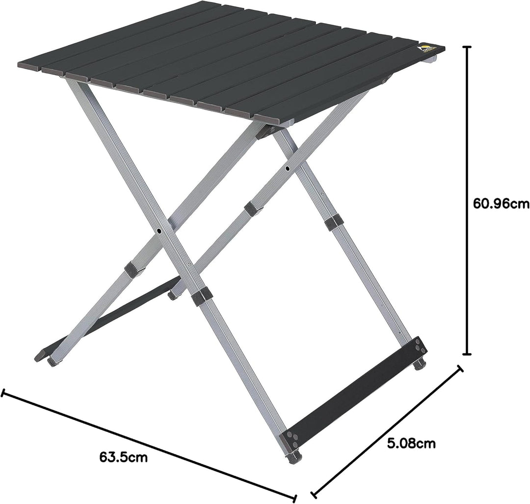 GCI Campingtisch, zusammenklappbar, kompakt Grösse L: 63,5 cm, Grösse L: 63,5 cm
