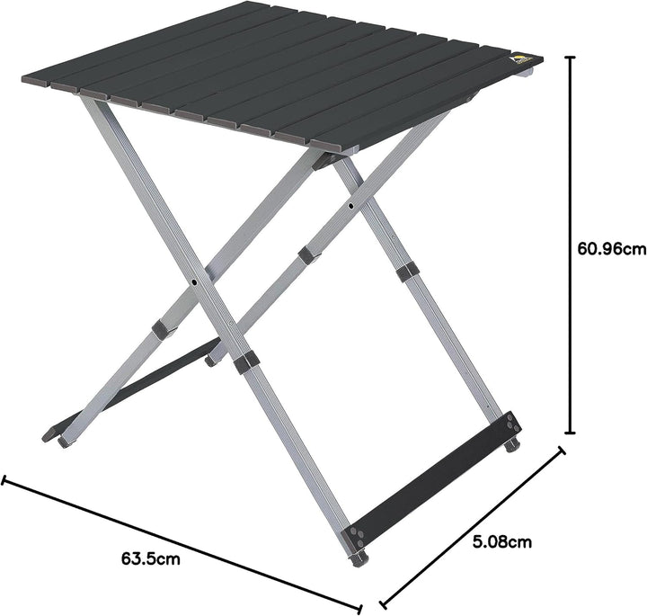GCI Campingtisch, zusammenklappbar, kompakt Grösse L: 63,5 cm, Grösse L: 63,5 cm