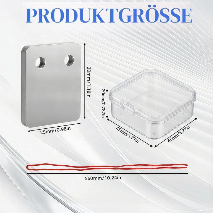 Lackhobel Autolack - Lackschaber Auto Caulk Remover Tool mit Aufbewahrungsbox, Lacknasen Hobel Lack