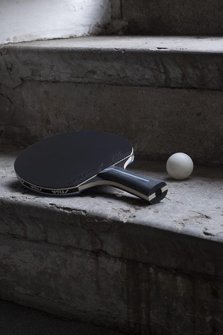 STIGA Tischtennisschläger Pro WRB Blue Edition - 3-Sterne Tischtennis Schläger mit Blauem Belag