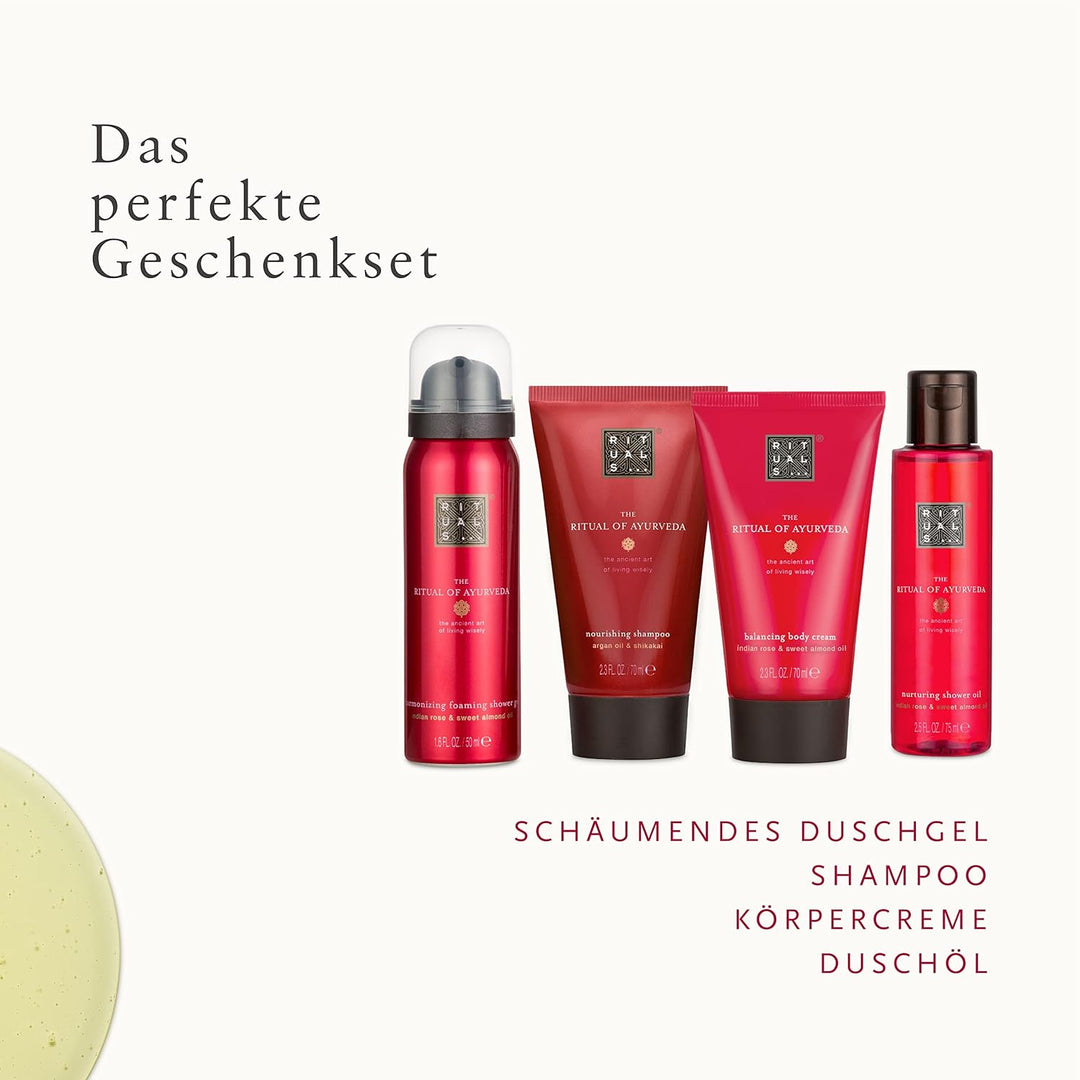 RITUALS Geschenkset für Frauen von The Ritual of Ayurveda, Grösse S – Mit Indischer Rose und Süssman