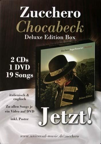 Zucchero - Chocabeck, 2012 » Konzertplakat/Premium Poster | Live Konzert Veranstaltung | DIN A1 «