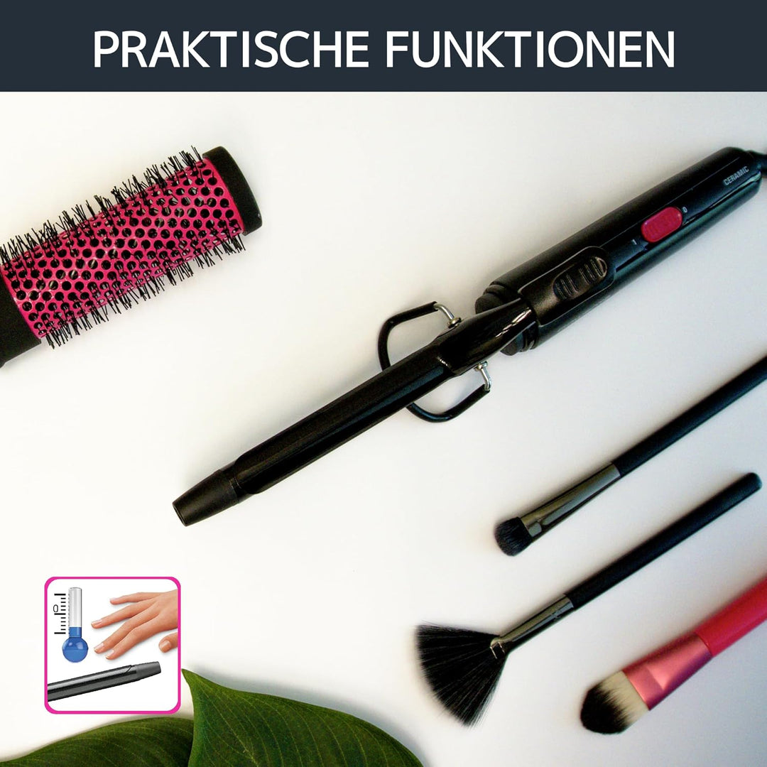 Rowenta CF2119 Lockenstab | 16 mm | feste Locken | Keramikbeschichtung | sanfte Wärme | kühle Spitze