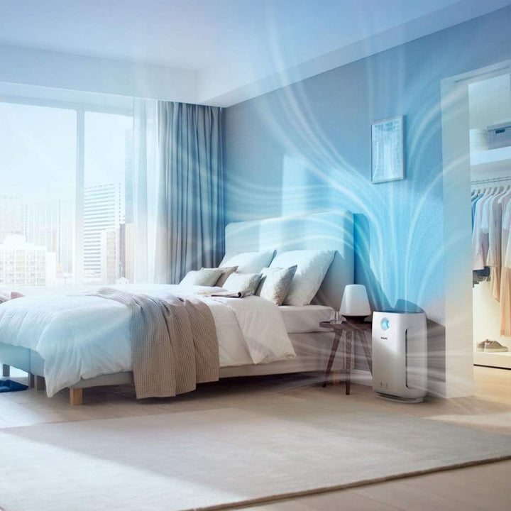 Philips Series 2000 Luftreiniger – entfernt Pollen, Staub, Viren und Allergene* in Räumen mit bis zu