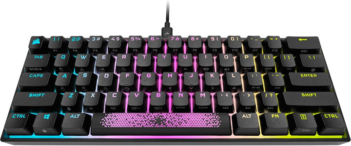 Corsair K65 RGB MINI 60% Mechanische Gaming-Tastatur (Anpassbare RGB-Beleuchtung einzelner Tasten, C