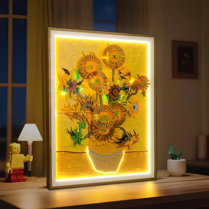 Led Licht Set Kompatibel mit Lego Vincent Van Gogh – Sunflowers 31215 (Kein Modell), Dekorationsbele