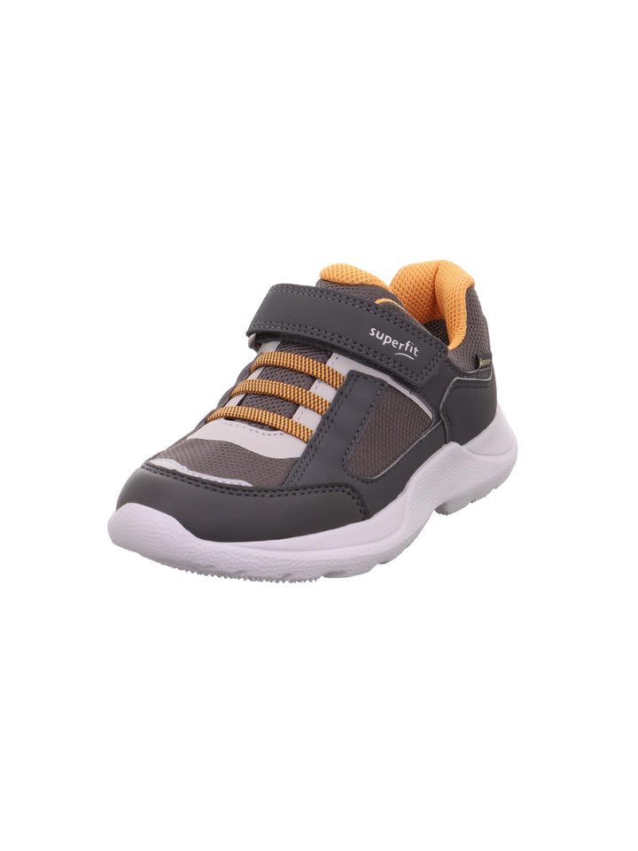 Superfit Jungen Rush Sneaker, Grau Orange 2000