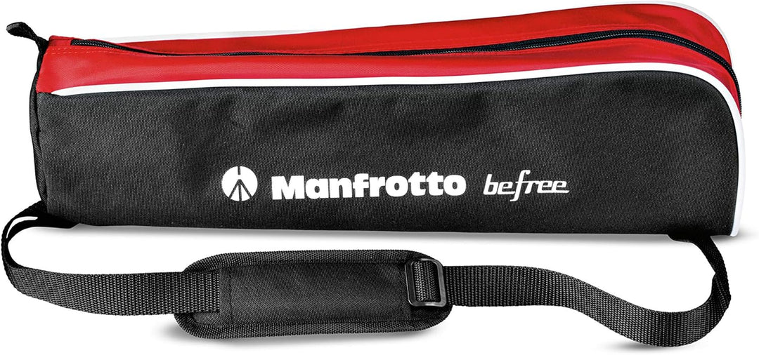 Manfrotto Befree Travel Light Weight, Fluid Drag System Professional Video Stativ, Schwarz (MVKBFRL-