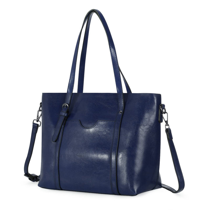 HAWEE Damen Crossbody Handtasche Grosse Shopper Umhängetasche Kunstleder Tote Schultertasche Mode He