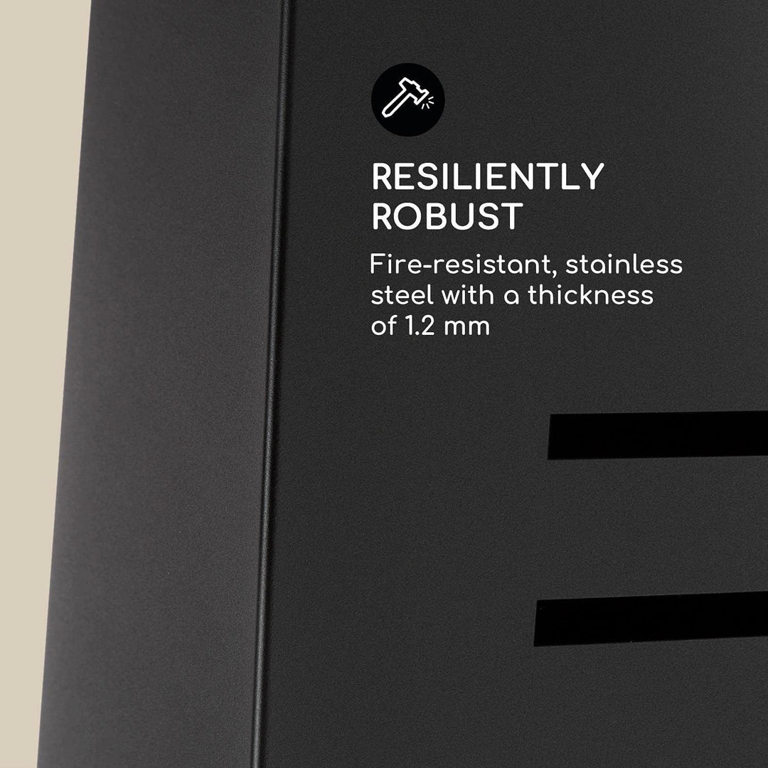 Blumfeldt Monument - Gartenofen, Gartenkamin, Terrassenofen, Aztekenofen, Stahl, praktischer Staurau