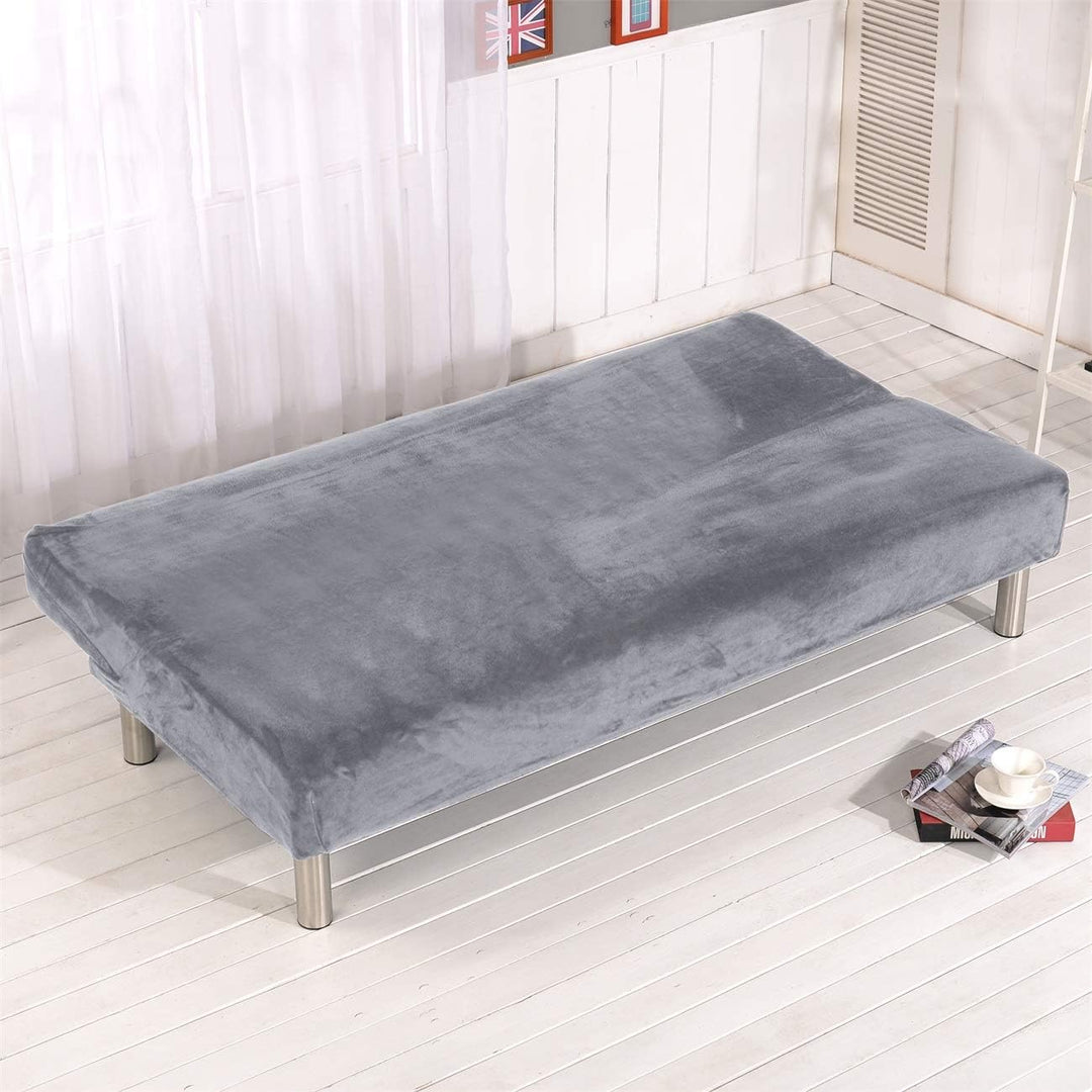 Sofa-Schonbezug aus Samt und Plüsch, 3-Sitzer, für den Winter, dicker Stretchstoff, Sofabettbezug, e