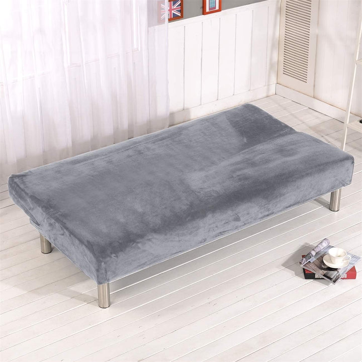 Sofa-Schonbezug aus Samt und Plüsch, 3-Sitzer, für den Winter, dicker Stretchstoff, Sofabettbezug, e
