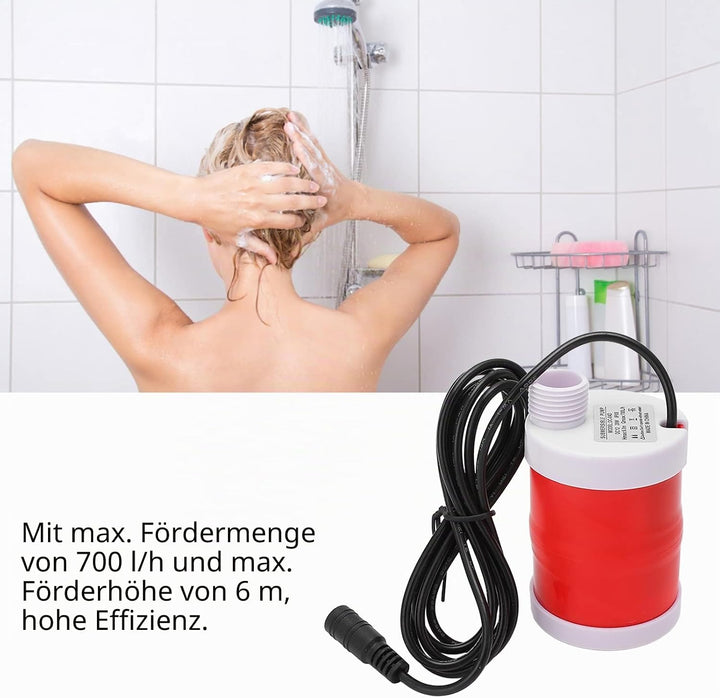 Tauchpumpe, Mini-Entwässerungspumpe, Teichpumpe, Aquarium, Umwälzpumpe, Tauchpumpe, Kleine Pumpe, Le
