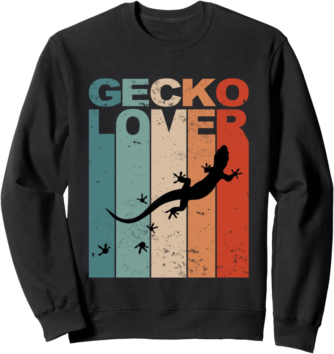 Gecko Lover Eidechse Reptilien Salamander Haustier Sweatshirt