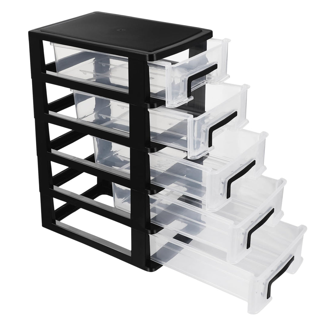 Zerodeko Schubladenlagerkabinett. Plastikschublade Schrank Multifunktionale - Layer- Lagerschrank Tr