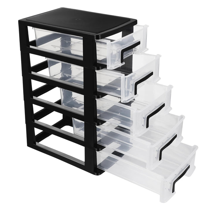 Zerodeko Schubladenlagerkabinett. Plastikschublade Schrank Multifunktionale - Layer- Lagerschrank Tr