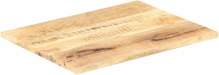 vidaXL Mangoholz Massiv Tischplatte Massivholzplatte Holzplatte Ersatztischplatte Holz Platte für Es