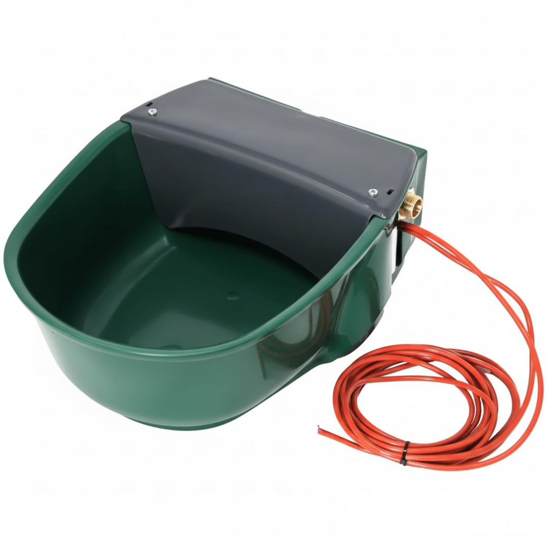 Agrarzone Beheizbare Schwimmertränke Thermo Plus 230V mit Rohrbegleitheizung 73W | Schwimmer-Tränkeb
