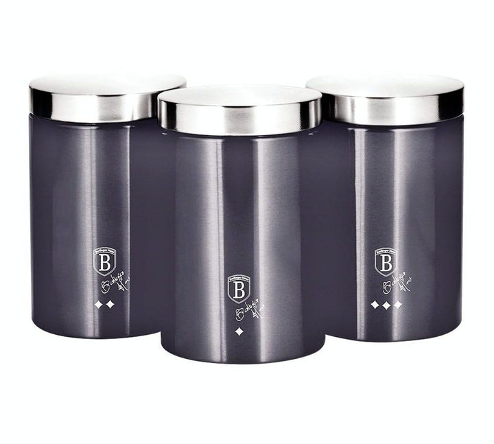 Berlinger Haus - BH/6718-3 PCs Kanister, Carbon Pro