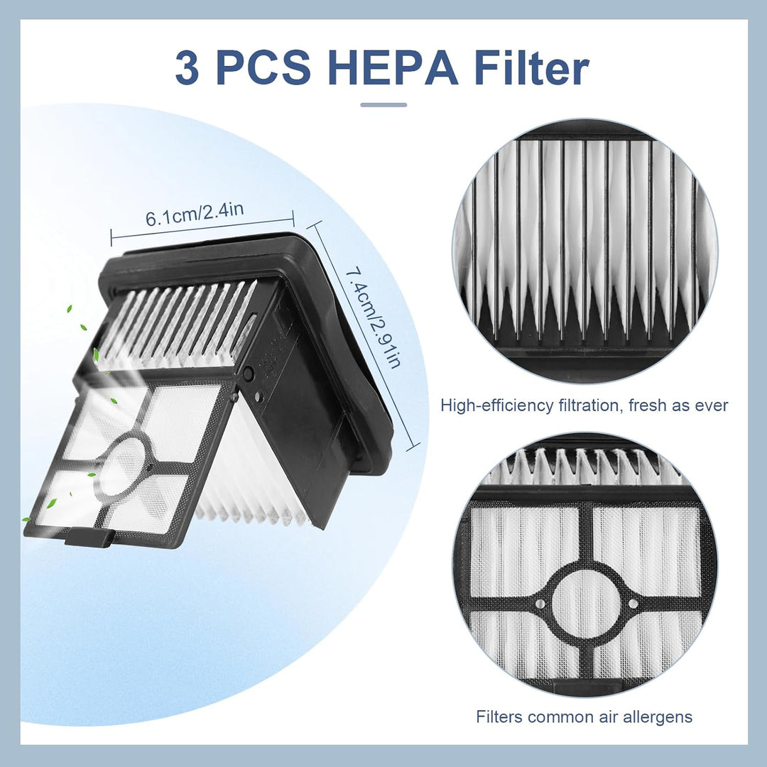 Bürstenrolle Filter Ersatzteile für Eureka RapidWash New630 / New630 Gen2 Nass Trockensauger Kabello