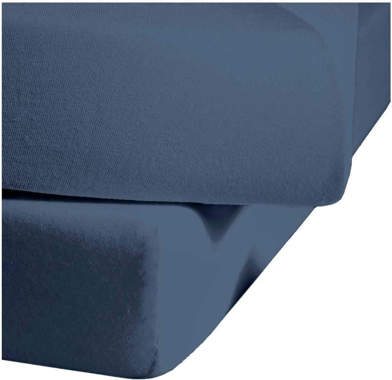 fleuresse Comfort Spannbettlaken (96 % Baumwolle, 4 % Elasthan), mit Rumdumgummizug, Ökotex Standard