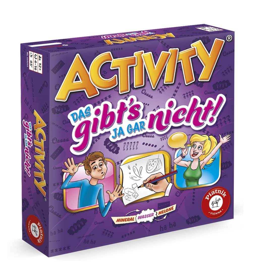Piatnik 6692 6692-Activity-Das gibt´s ja gar Nicht | Die fantasievolle Edition für Partys und Spiele