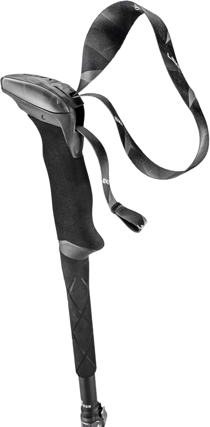 Leki Makalu FX.One Carbon Wanderstöcke Schwarz-Naturalcarbon-Orange 110 cm, Schwarz-Naturalcarbon-Or