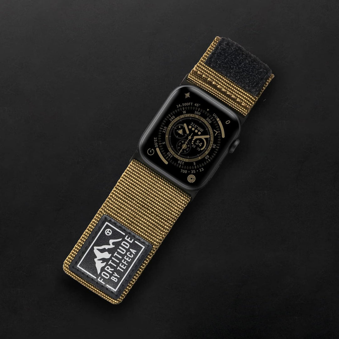 Tefeca Fortitude Serie Ultrawide Armband Kompatibel mit Apple Watch Ultra/Ultra2 Serie 9/8/SE2/7/6/S