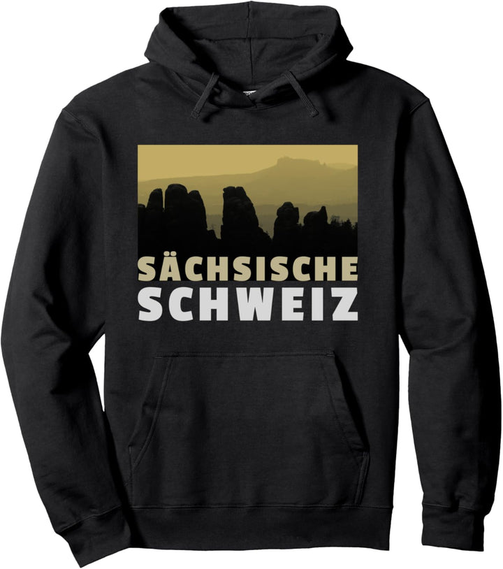 Sächsische Schweiz Wanderparadies Pullover Hoodie