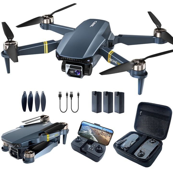 800 Meter Reichweite Drohne mit Kamera 4K – 84 Minuten Flugzeit, WiFi FPV faltbare Quadrocopter, bür