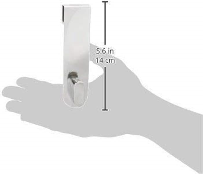 blomus NEXIO Haken, Edelstahl poliert, 3.5 x 4 x 14 cm, Edelstahl Poliert