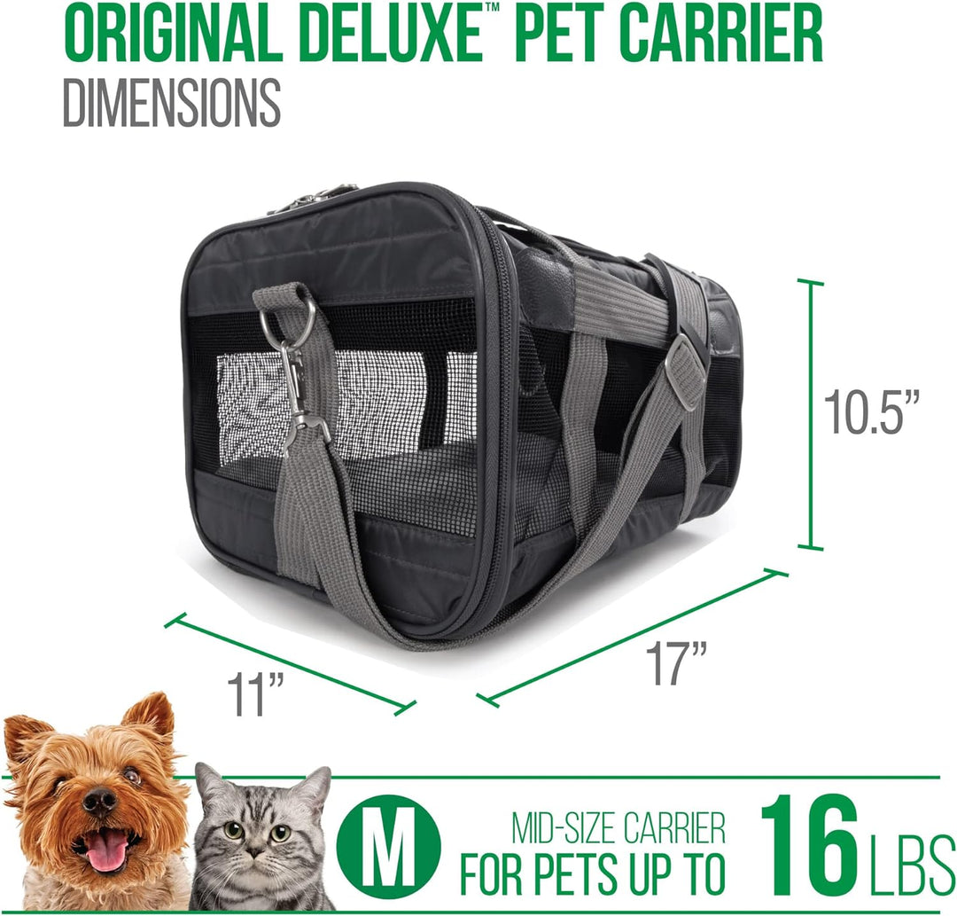 Sherpa Original Deluxe Transportbox für Haustiere, von Fluggesellschaften zugelassen und garantiert