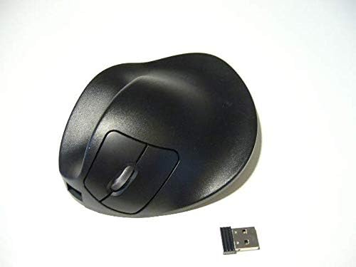 HIPPUS HandShoe Mouse links S wireless | Funkmaus | ergonomisches Design - Vorbeugung gegen Mausarm/