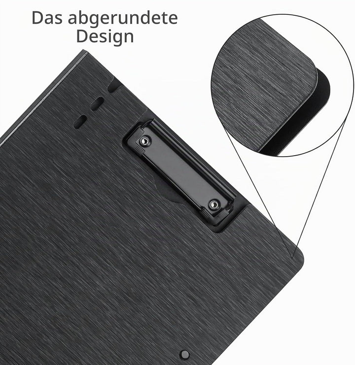 A4 Klemmbrett,5 Stück A4 Faltbare Klemmbretter mit Zwei Clips,Dokumenten Organizer,A4 Klemmbretter f