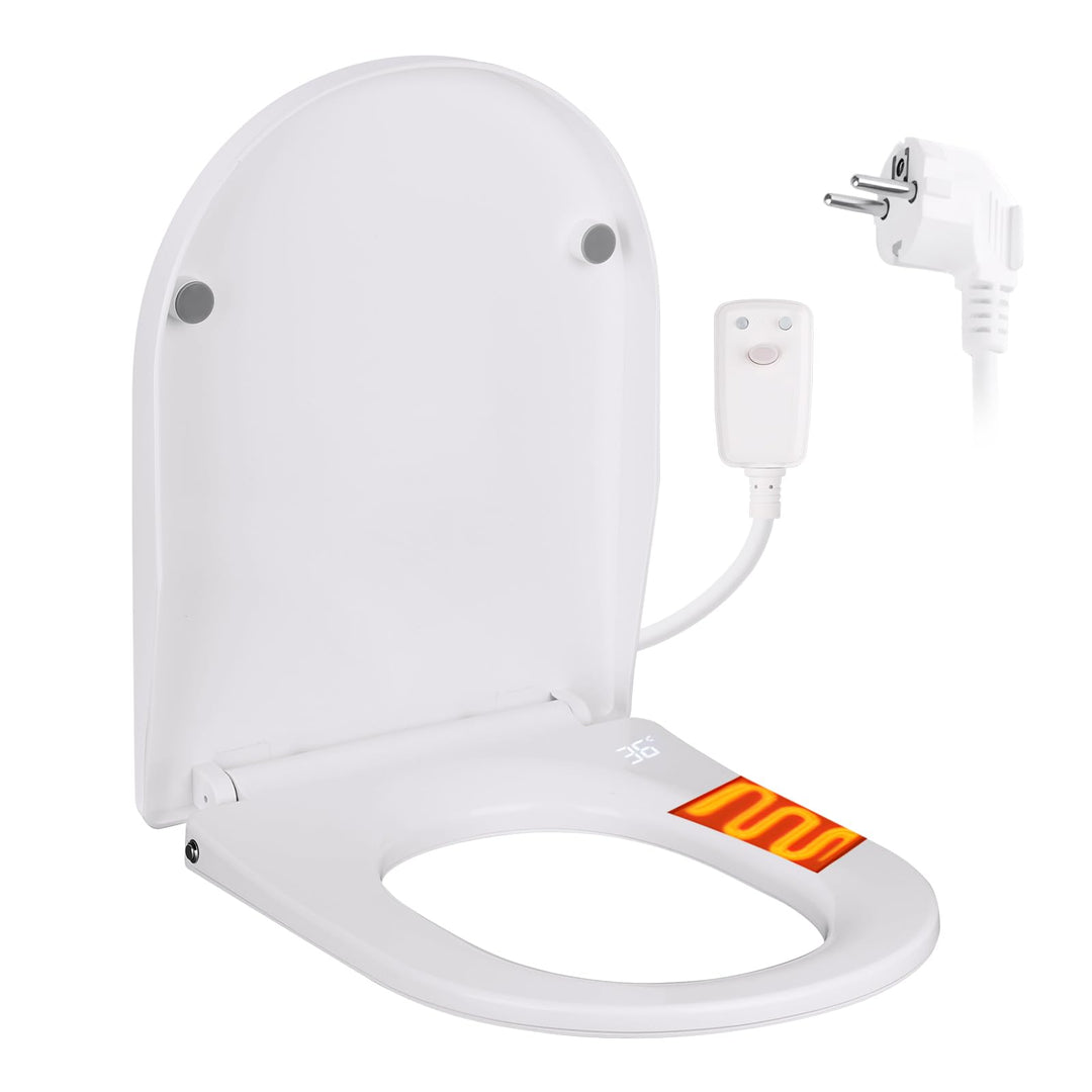 Smart Toilettensitz, Beheizter WC Sitz mit Nachtlicht