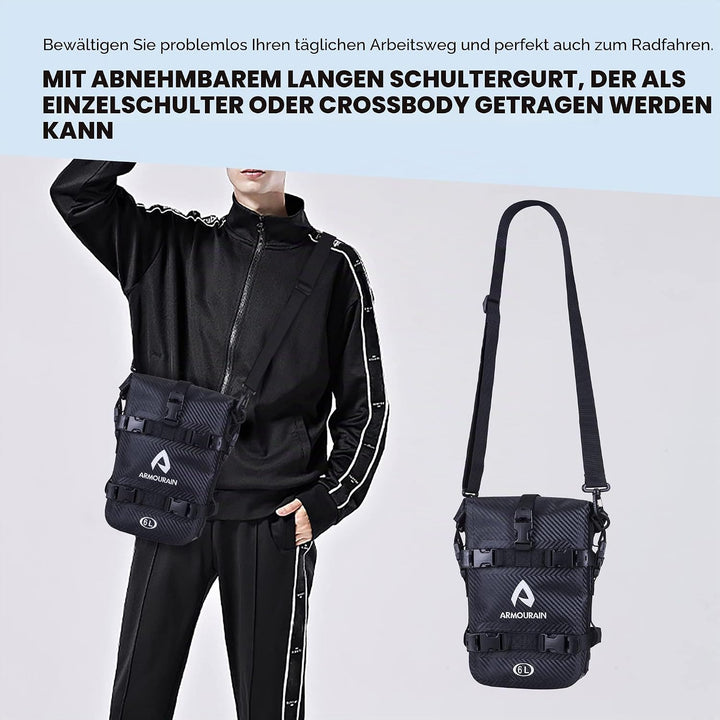 Motorrad Stossstangen Seitentasche Tasche Wasserdicht 6L/8L/15L Motor Sturzbügel Seitentaschen mit S
