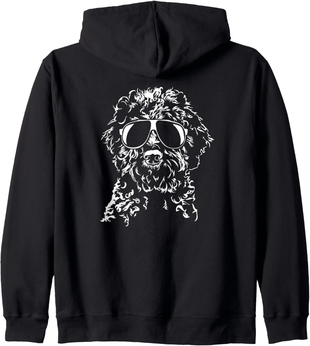 Lustiger Lagotto Romagnolo cool Sonnenbrille Hund Hunde Kapuzenjacke