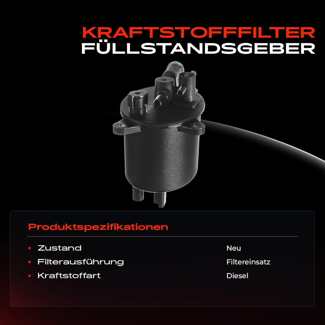 Frankberg Kraftstofffilter für C-Crosser C5 II III C6 C8 Ulysse Galaxy XF Phedra Discovery 4007 508