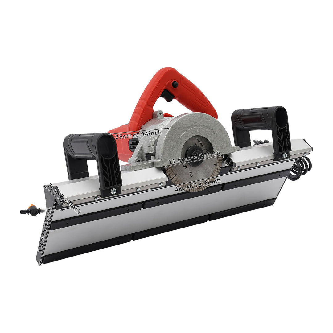 FliesenfräSmaschine,Elektrischer Fliesenschneider,Industrietauglicher Yin Und Yang Winkelsteinschnei