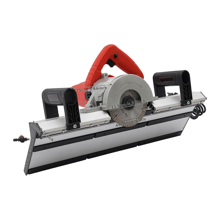 FliesenfräSmaschine,Elektrischer Fliesenschneider,Industrietauglicher Yin Und Yang Winkelsteinschnei