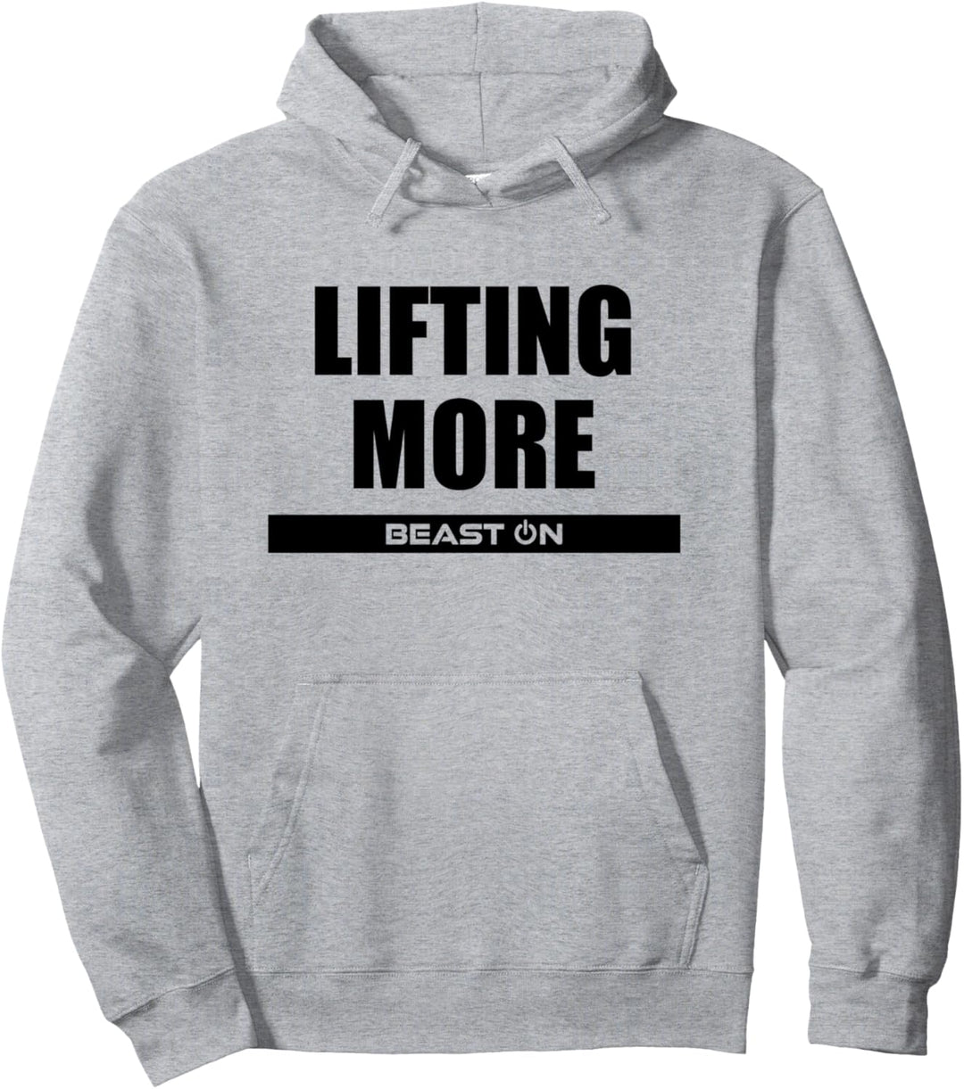 Lifting More Fitness Workout Gym Bodybuilding Motivation Pullover Hoodie