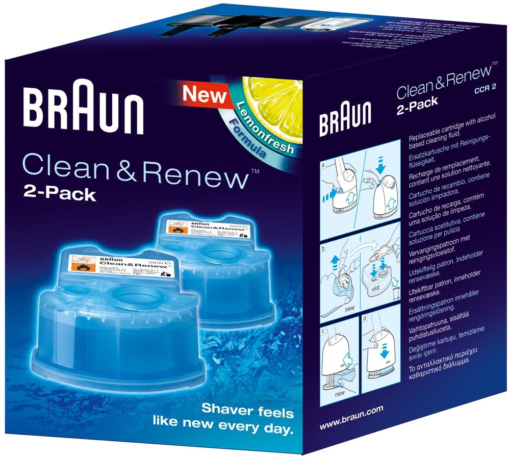 Braun Reinigungskartusche (2er-Pack) CCR2