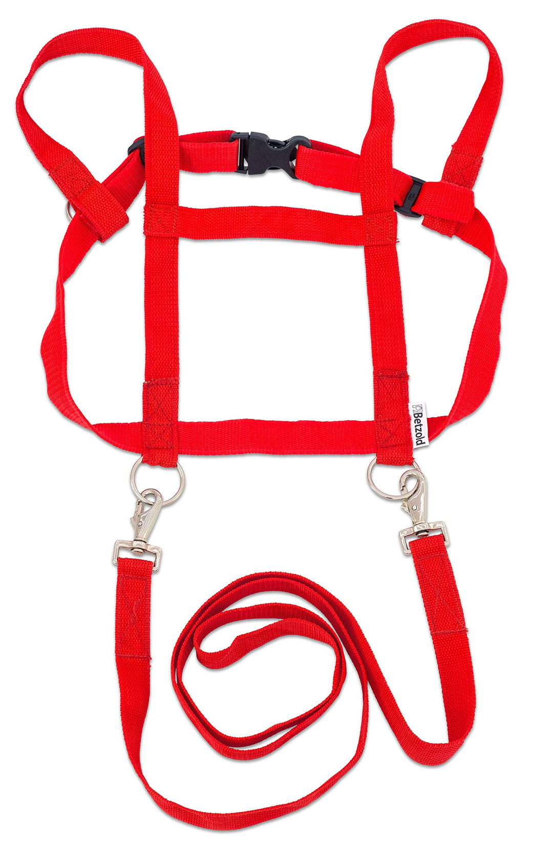 Betzold Sport - Pferde-Geschirr Kinder-Spielzeug Spielen Pferdchen-Spiele Rollenspiele Rot, Rot