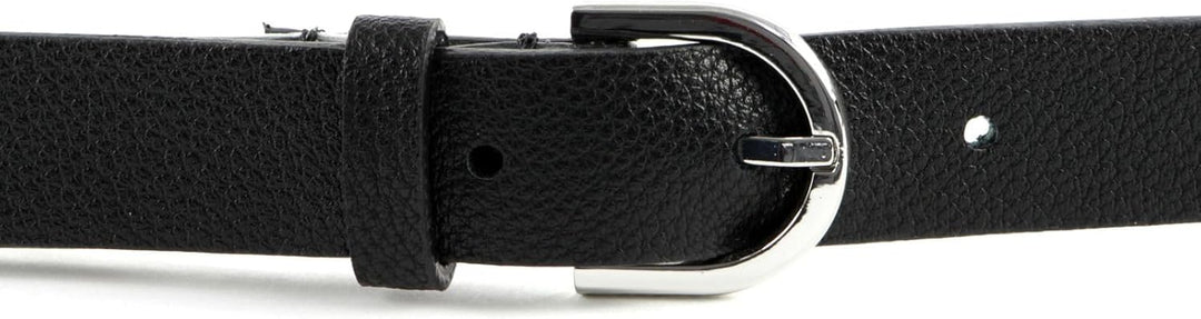 Calvin Klein Round Buckle Belt W95 Black