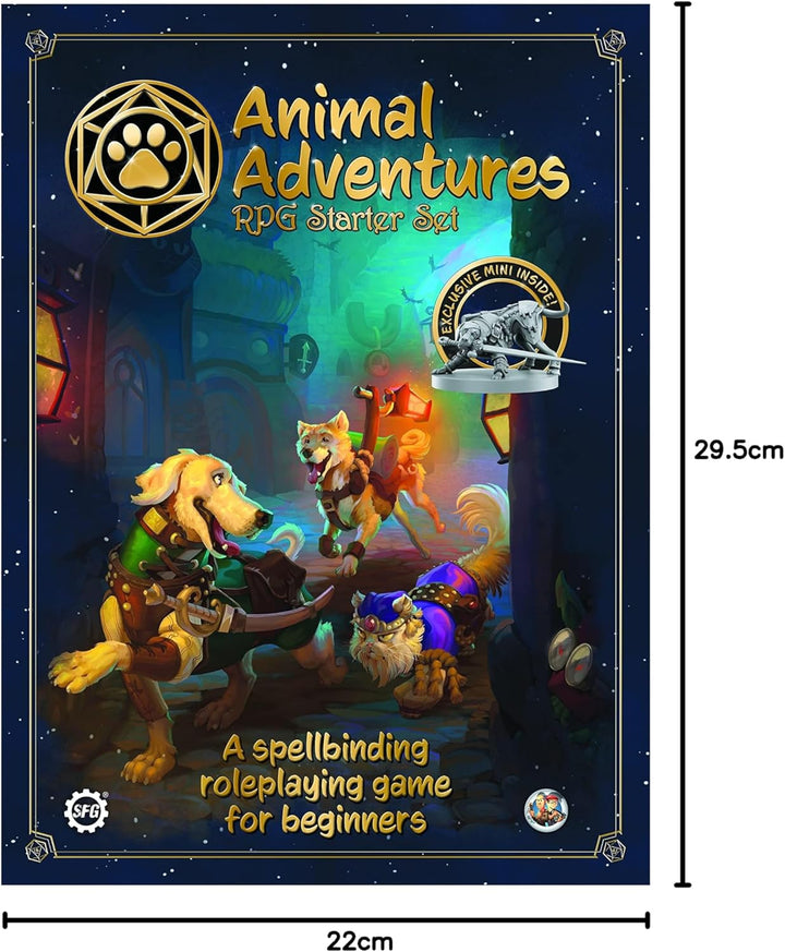 Animal Adventires SFAA-SS - Animal Adventures - Rollplaying Game Starter Set English Version - Einze