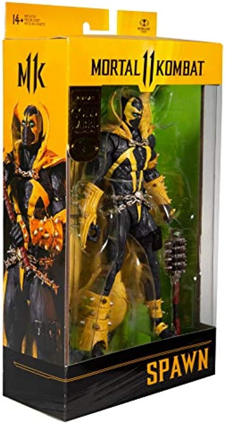 McFarlane Spielzeug, 17,8 cm Spawn Curse of Apocalypse Mortal Kombat 11 Figur mit 22 beweglichen Tei